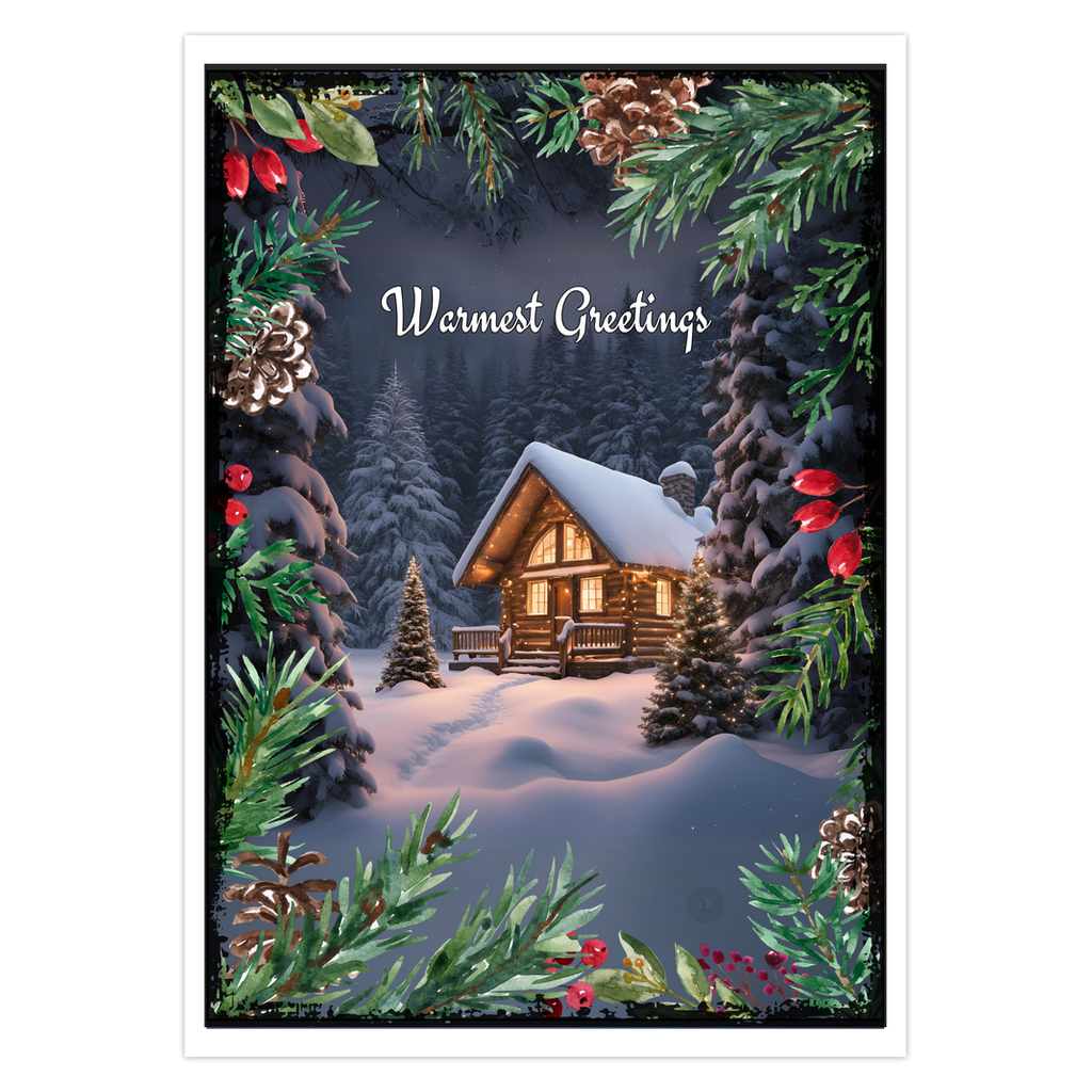 Warmest Greetings Christmas Card