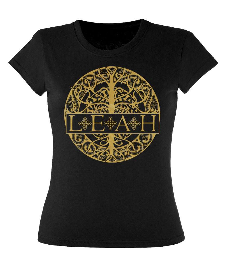 LEAH - Gold Celtic Emblem Shirt