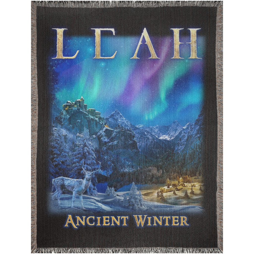 Ancient Winter -  Cover Art Woven Blanket